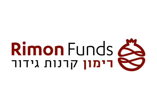 לוגו של רימון קרנות גידור – Rimon Funds בכרטיס ביקור דיגיטלי