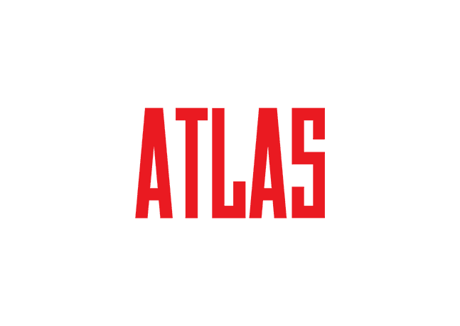 לוגו של חברת ATLAS – לקוח סטודיו 51 בתחום כרטיסי ביקור דיגיטליים לעסקים