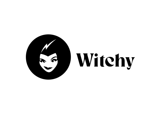 לוגו Witchy – קוסמטיקה וטיפוח עם סטייל ייחודי | כרטיס ביקור דיגיטלי